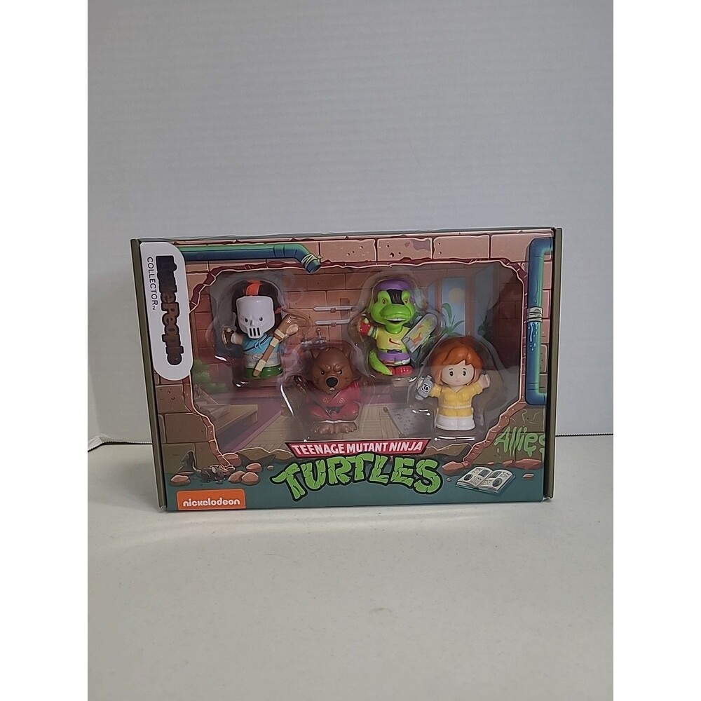 Teenage Mutant Ninja Turtles LIttle People Collector Allies  Set